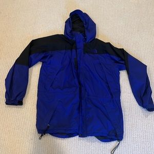 Northface men’s XL Adrenaline jacket in dark purple and black